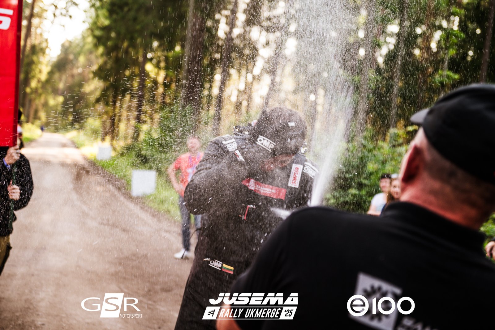 The finish emotions of Jusema Rally Ukmergė 2025