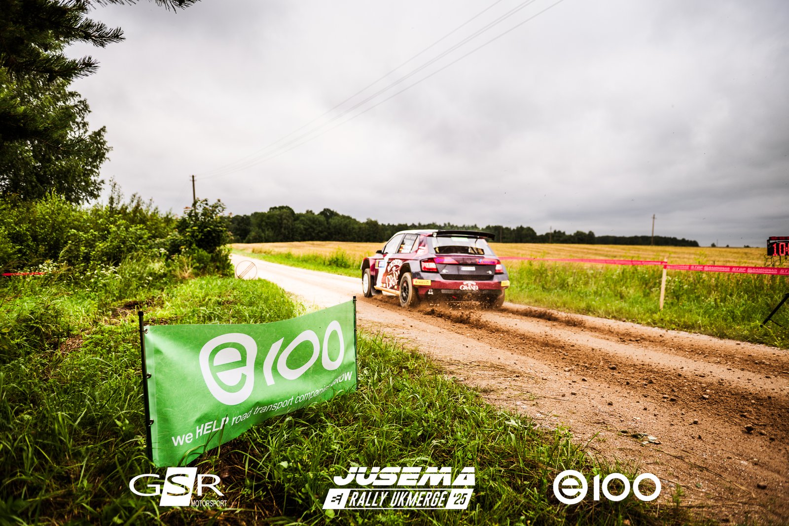 Jusema Rally Ukmergė 2025 testinis greičio ruožas