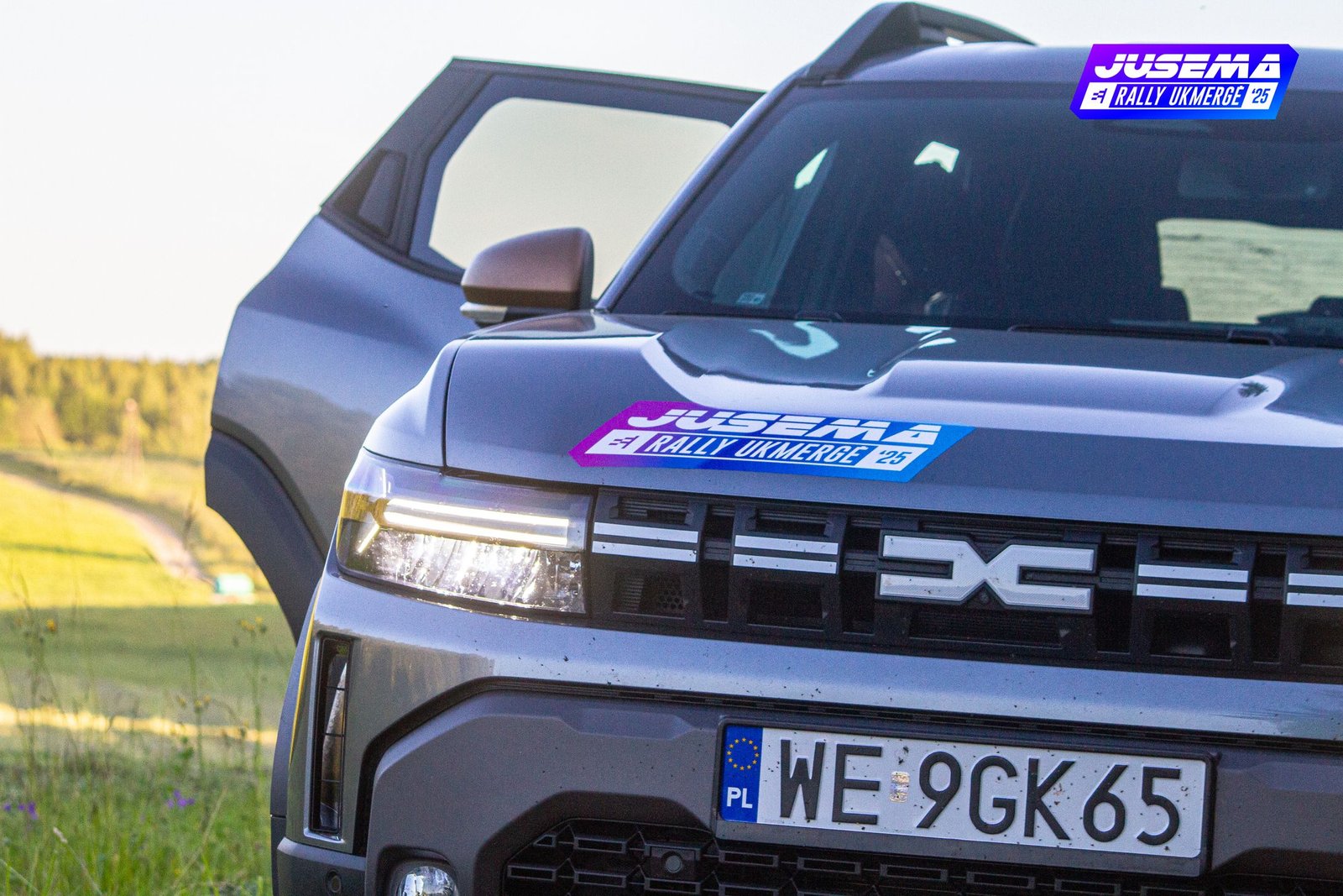 „Jusema Rally Ukmergė 2025” oficialūs asmenys darbuosis patogiuose Dacia Duster automobiliuose
