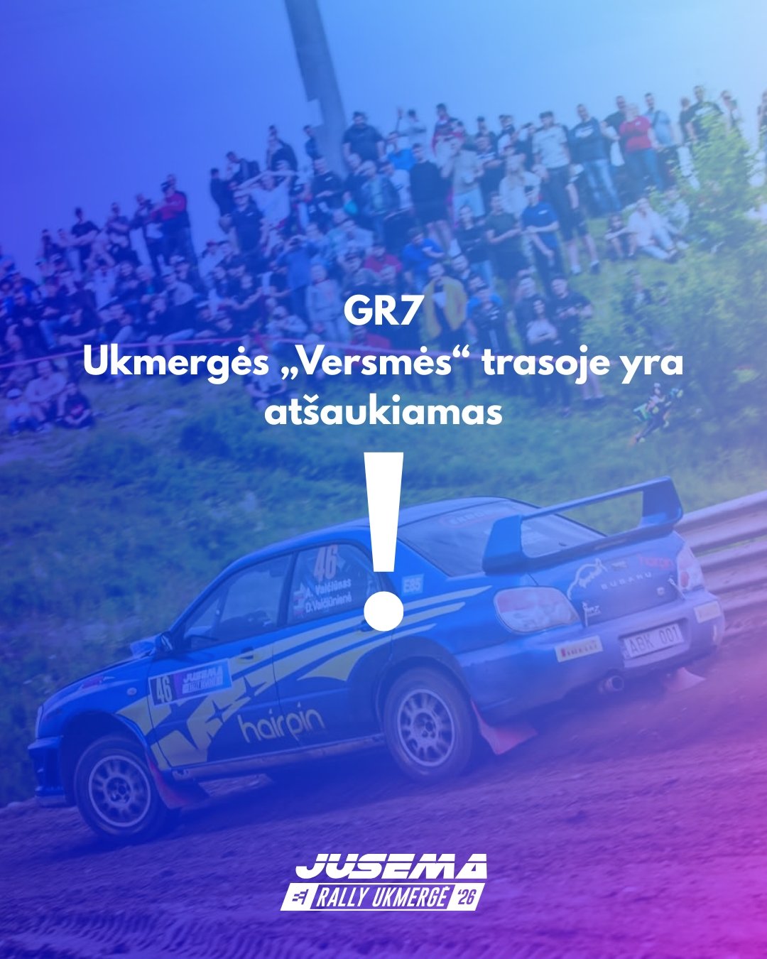 GR7 yra atšaukiamas